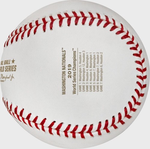 2019 MLB World Series Washington Nationals Champions Baseball - Bild 5 von 8