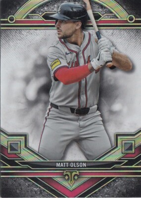 CHIPPER JONES TOPPS TRIPLE THREADS BASE ATLANTA BRAVES #129 2024 24