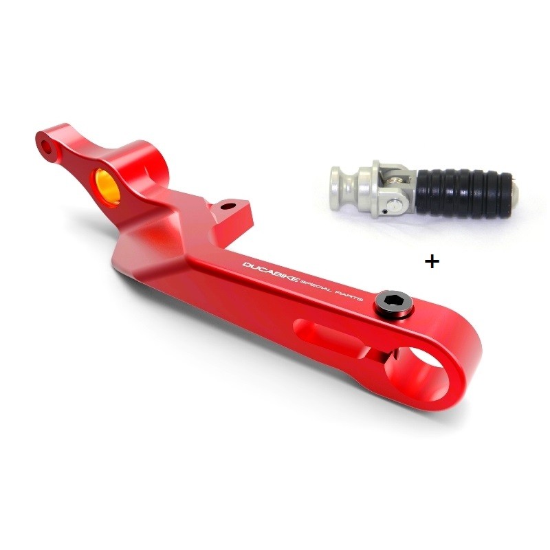 Ducati V4 / V4S Ducabike Rear Brake lever folding CNC aluminuin red