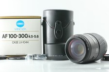  Almost unused  Minolta AF 100-300mm f4.5-5.6 Macro Zoom Lens From Japan 23664