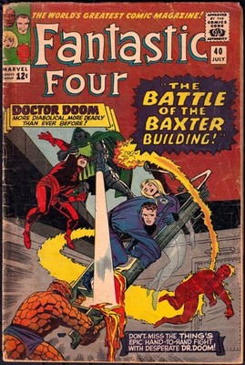 Marvel - FANTASTIC FOUR (1961-96; 2003-12) #40 - Grade 2.0 - Comic Book
