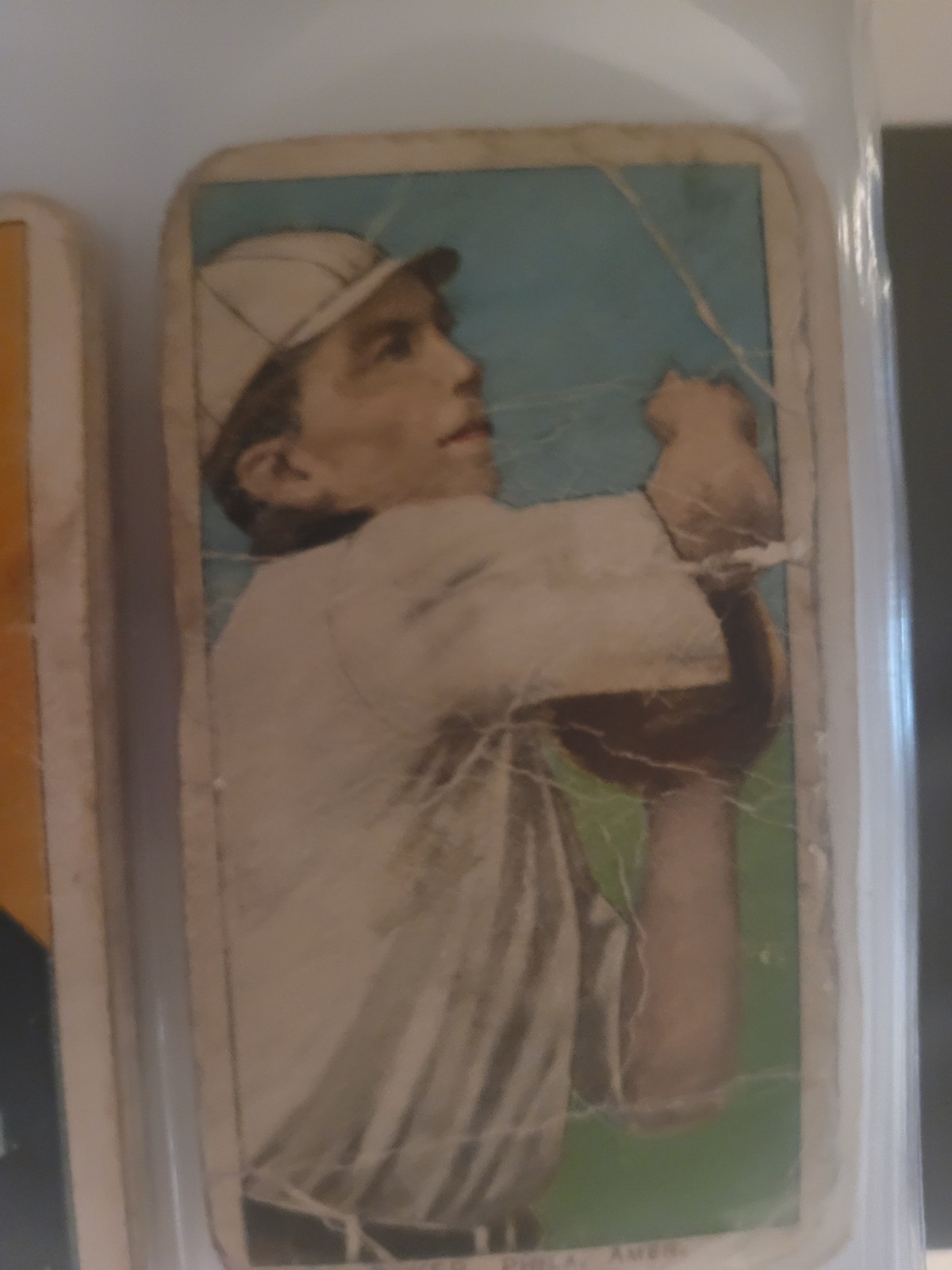1909-11 T206 Set-Break Home Run Baker Polar Bear SGC 1 PR
