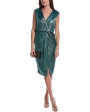 Adrianna Papell Midi Dress Women's Green 4