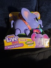 Little Live Pets My Walking Elephant Toots Interactive Toy Jungle Series New NIB