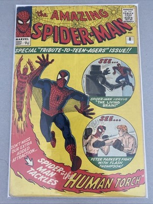 The Amazing Spider-Man #8 Marvel Comics Silver Age April 1964 1st Print VG