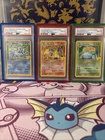 Pokémon TCG - Celebrations Trio Set - Charizard, Blastoise, Venusaur - PSA 10