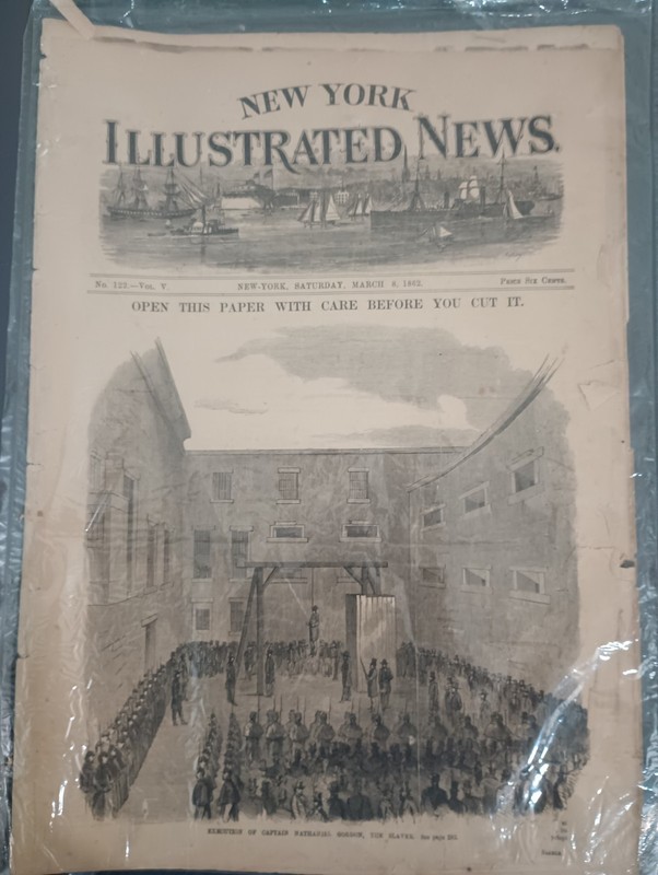 Black Americana First Slaver Prosecuted 1862 Newspaper Civil War 16 Pages 
