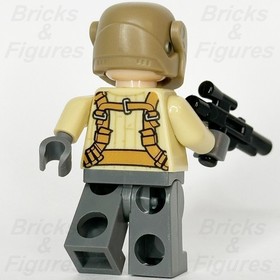 LEGO&reg; Star Wars Resistance Trooper Minifigure Tan Jacket Frown Face 75131 sw0698