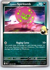 Cynthia's Spiritomb 133/217 Uncommon Ascended Heroes Pokemon Near Mint