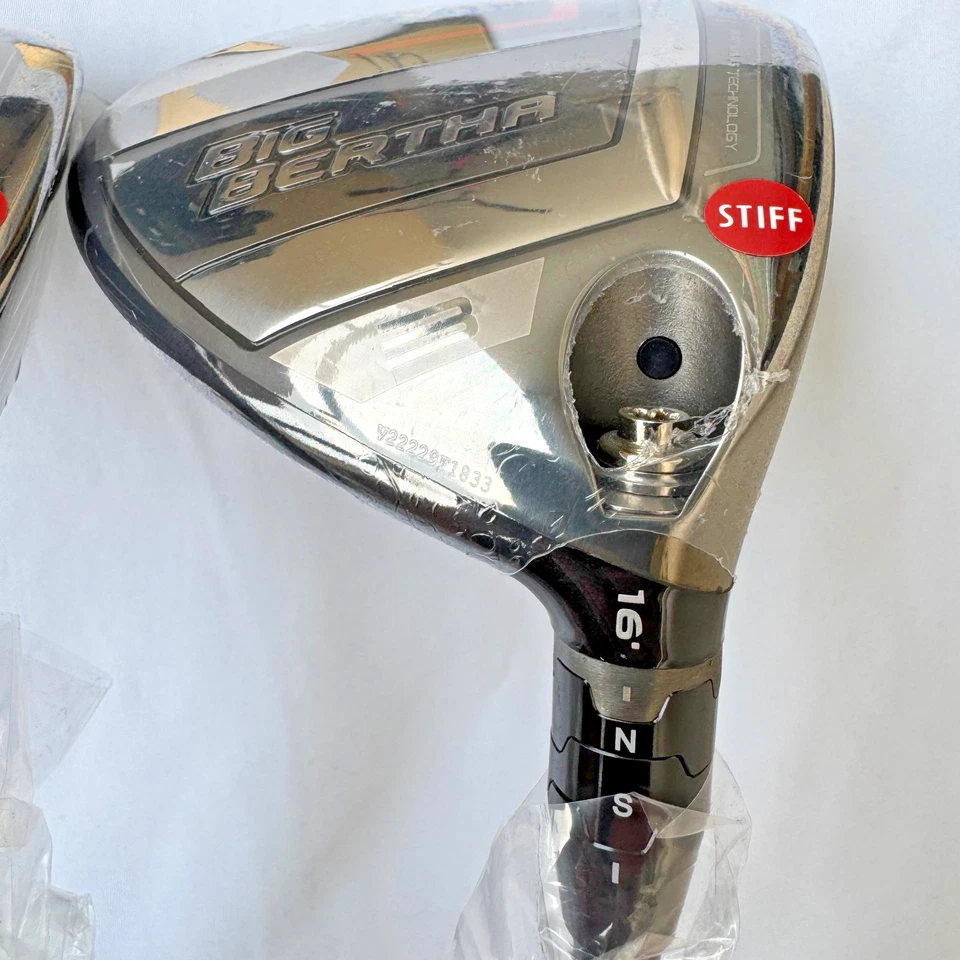 Callaway BIG BERTHA Fairway Wood 3w 5w 2Set SPEEDER NX Stiff Flex Carbon RH - Image 2 of 4
