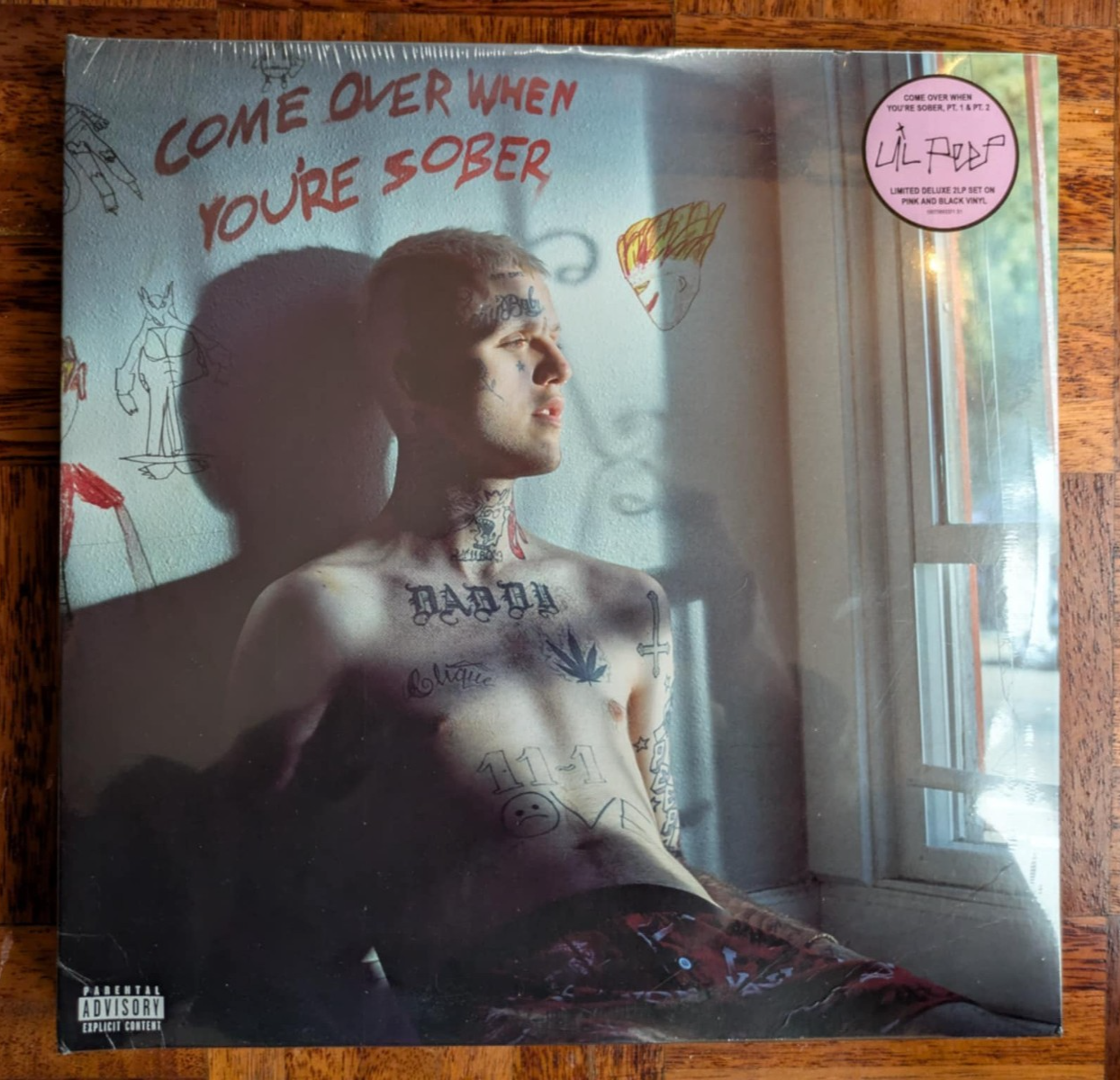 Lil Peep – Come Over When You're Sober, Pt. 1 & Pt. 2  [2X 12"" Vinyl] Sealed,
