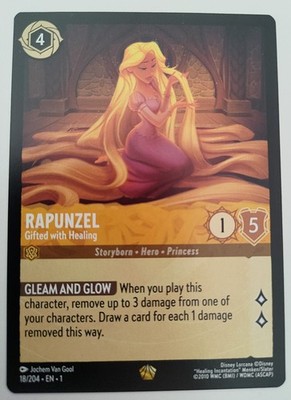 Lorcana - Rapunzel - Gifted with Healing 18/204 - The First Chapter - English NM