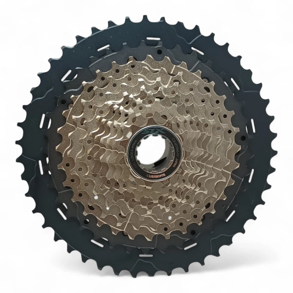 Cassette para bicicleta de montaña Shimano SLX CS-M7000 MTB 11 velocidades 11-46T MTB 11s Foto 3 de 4