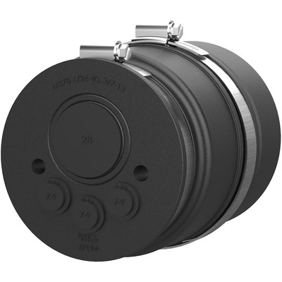 Hauff-Technik Manschettenstopfen MS78EW Wasser Elektro Kommunikation EPDM V2A
