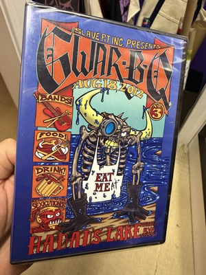 #ad #ad GWAR Gwarbq GWAR B Q #3 2012 New Sealed DVD Rare OOP $59.00