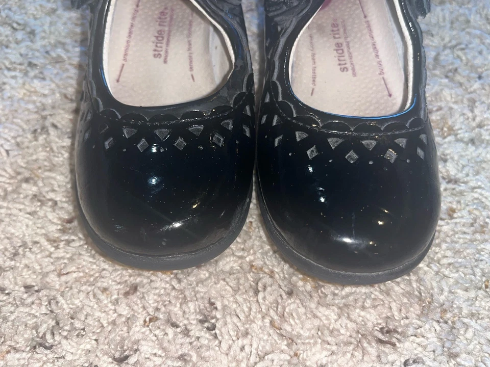 Zapatos de vestir Stride Rite negros talla 10,5 W Foto 2 de 4