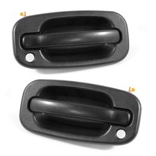 Exterior Door Handle Front Left  Right Pair Compatible with 1999-2007 Chevy