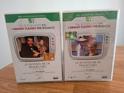 DIE ABENTEUER VON PINOCCHIO KULT TV SERIE 70ER JAHRE KOMPLETT IN 6 FOLGEN 2 DVD