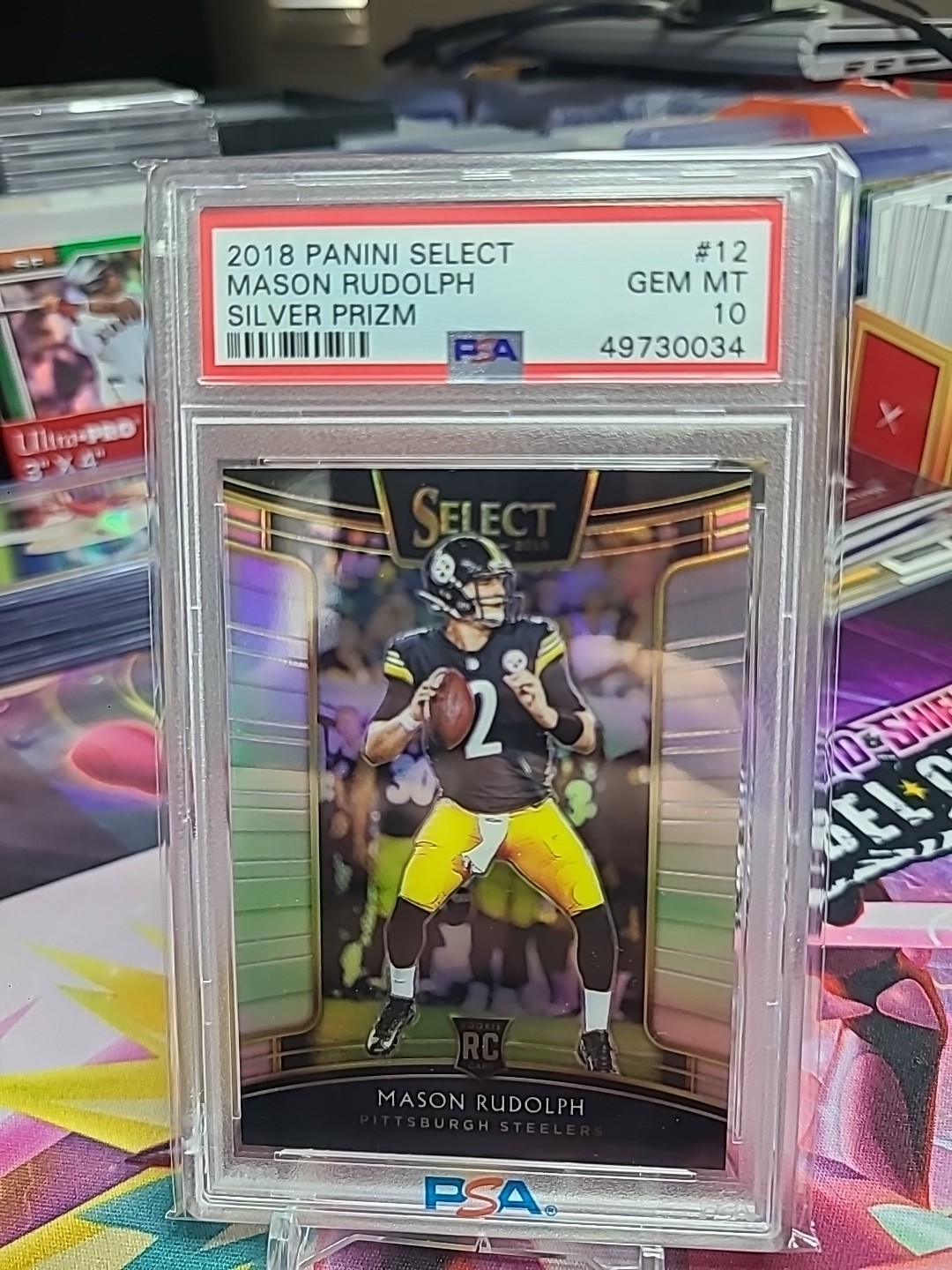 Mason Rudolph Panini Select #12 Silver