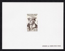 France 1983 Epreuve Proof Yt 2256 Martin Luther cote 50€