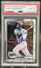 Randy Arozarena 2020 Bowman Chrome Rookie Card RC PSA 10 Gem Mint