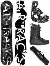 AIRTRACKS Snowboard Set Refractions Game+Bind...
