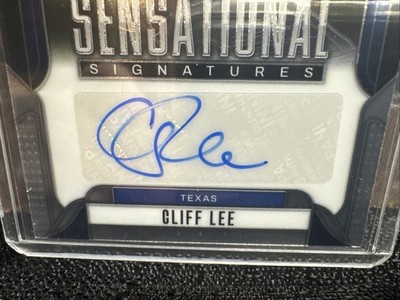 2025 Panini Prizm - Sensational Signatures Cliff Lee, Cliff Lee