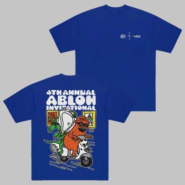 Travis Scott Cactus Jack X Virgil Abloh Arch Invitational T-Shirt