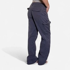 Zara Women's Grey and Navy Trousers