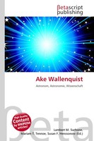 Lambert M. Surhone (U. A.) | Ake Wallenquist | Taschenbuch | Deutsch (2026)