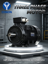 6 Pole 905 Rpm Three Phase Electric Motor 0.18KW-1.5KW FreePostage In Metro Area