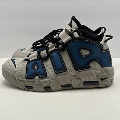 Nike Air More Uptempo '96 Industrial Blue Light Iron Ore Size 10.5 Shoes