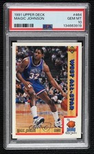 1991-92 Upper Deck All-Star Magic Johnson #464 PSA 10 GEM MT HOF