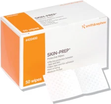 Skin-Prep Protective Wipes [420400] 50 Each (Pack of 3)