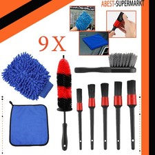 Auto Reinigungsset Mikrofaser Felgenbürste Reinigungsbürste Waschbürste