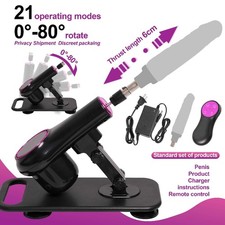 Masturbator Sex Maschine Stimulator mit 3XLR Austauschbares Zubehör Dildo BDSM