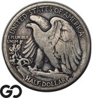 1916-S Walking Liberty Half Dollar *Key Date First Year Issue* — photo 2