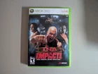 TNA Impact! - Xbox 360 - Manual and Game Disc Tested and works