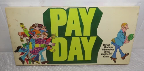 VINTAGE Payday Board Game COMPLETE Parker Brothers 1975 Family Kids Children's