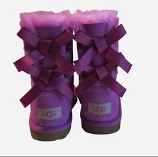 UGG AUSTRALIA Kid's Bailey Bow Boot Electric Violet