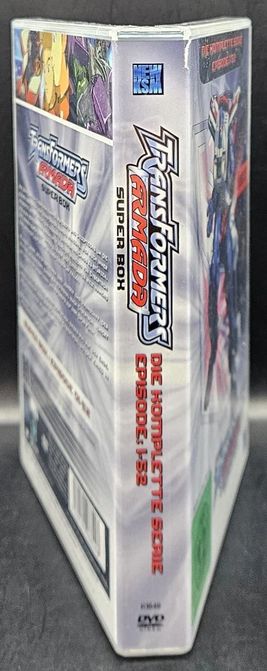 DVD TRANSFORMERS - ARMADA - SUPERBOX - DIE KOMPLETTE SERIE - EPISODE 1-52 - Bild 2 von 4