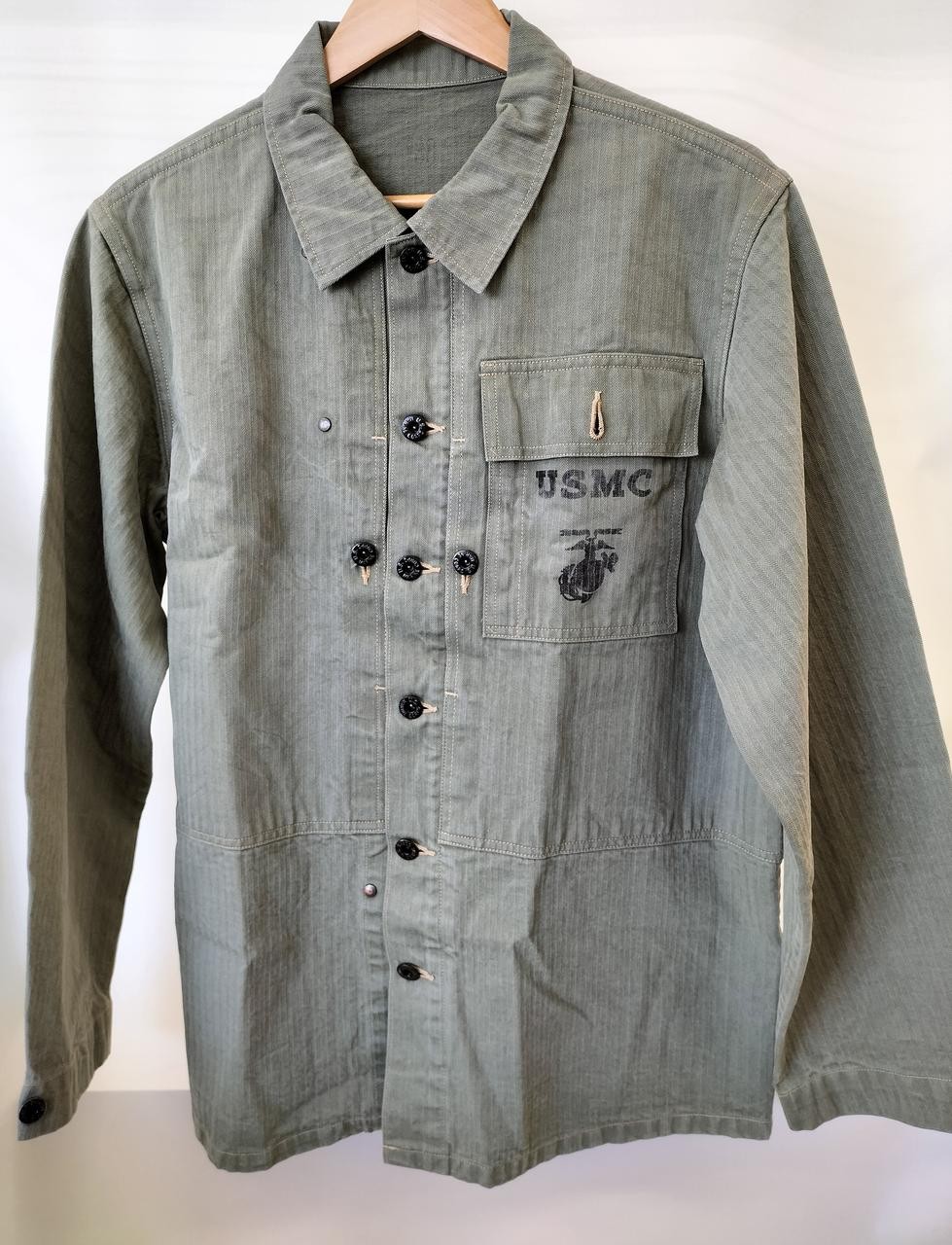 BUZZ RICKSON'S BR11029 Herringbone USMC Military … - image 1