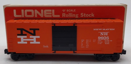Coche de carga Lionel 6-9605 calibre O New Haven Hi-Cube #9605 LN/caja | Condition: Used