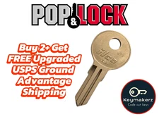 Pop & Lock Truck Cap Keys Spare Replacement Key Cut to Code J201-J300