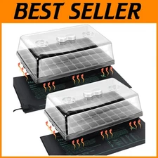 Clone Propagation Kit: Strong Seed Trays, Heat Mats