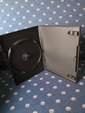 Standard DVD 14mm 1 Disc Glossy Black Premium Movie Storage Shell New Case FShip