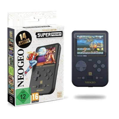 BLAZE ENTERTAINMENT Blaze Evercade - Neo-Geo Super Pocket Retro Console Portatile + 14 Giochi