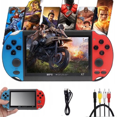 8GB Handheld Spielkonsole Spiele MP5 4.3''Kinder Video Retro Game Consoles