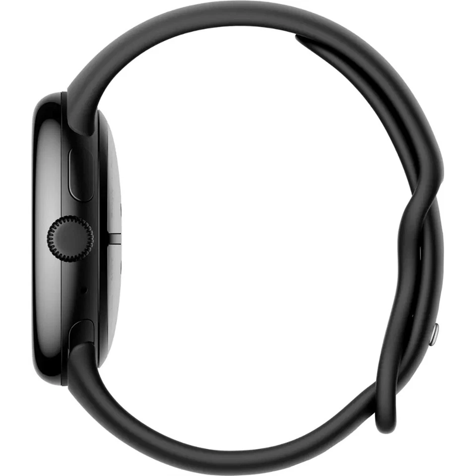 Google Pixel Watch 3 Smart Watch (GPS + Cellular) 45mm, Matte Black - Image 3 of 4