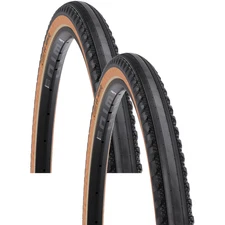 Pack of 2 WTB Byway Tire TCS Tubeless Dual Compound DNA Black/Tan 700 x 44